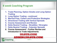 Optionetics - 8 Weeks Online Coaching Program - Joe Contes OPC23 2010 $1995