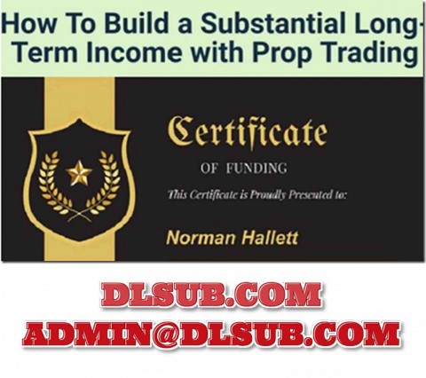 Digital marketing product box photo of How To Build a Substantial Long-Term Income with Prop Trading training program