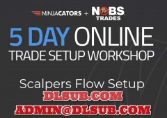 Professional cover image of Ninjacators with NO BS Trades Scalper Flow Setup online trading course