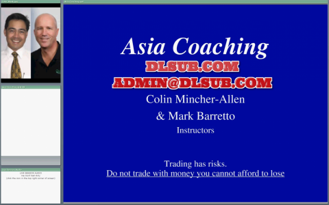 Optionetics - Online Coaching Asia - Mark Barretto & Colin Mincher-Allen 2009 $1995